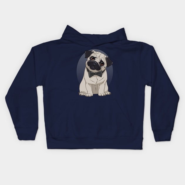 Puggy Kids Hoodie by mithmeoi